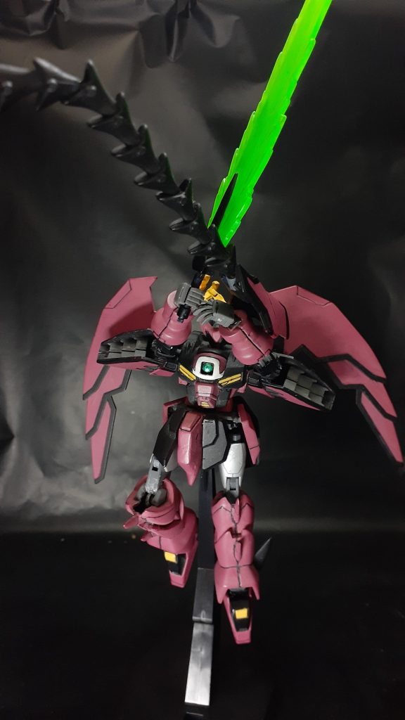 必要ないのだ…宇宙にとって、貴様達は!
可動範囲の関係で真っ直ぐには立てれませんでしたw