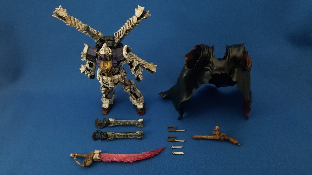 本体と武装一覧
ダガー装備の写真忘れましたf(^ー^;