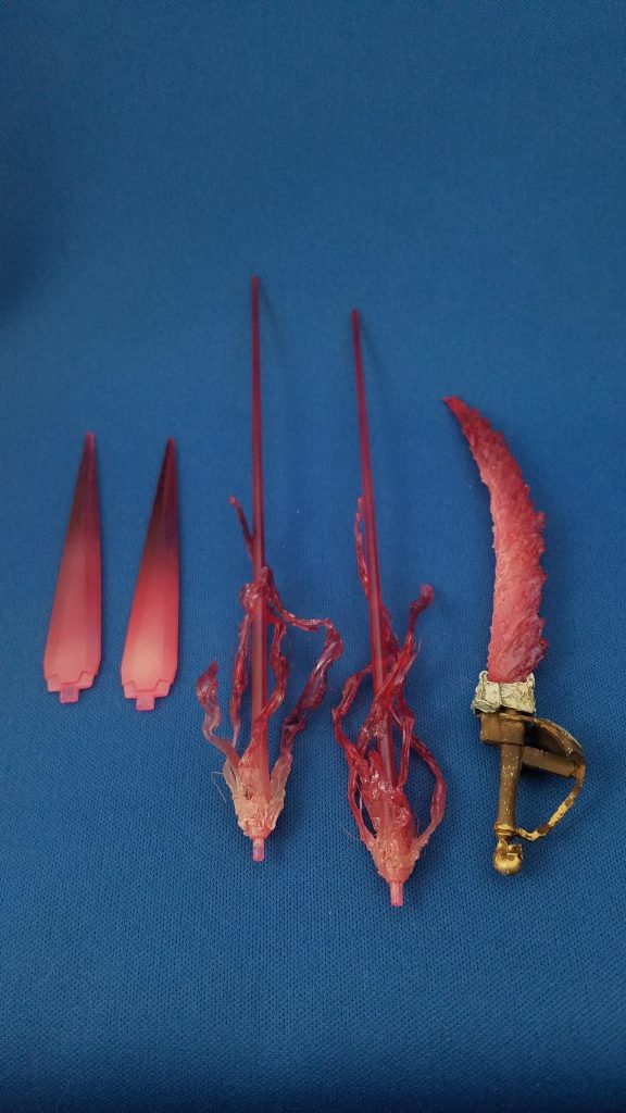 ビームたち
グラデーション塗装をしたりして迫力をアップさせています。