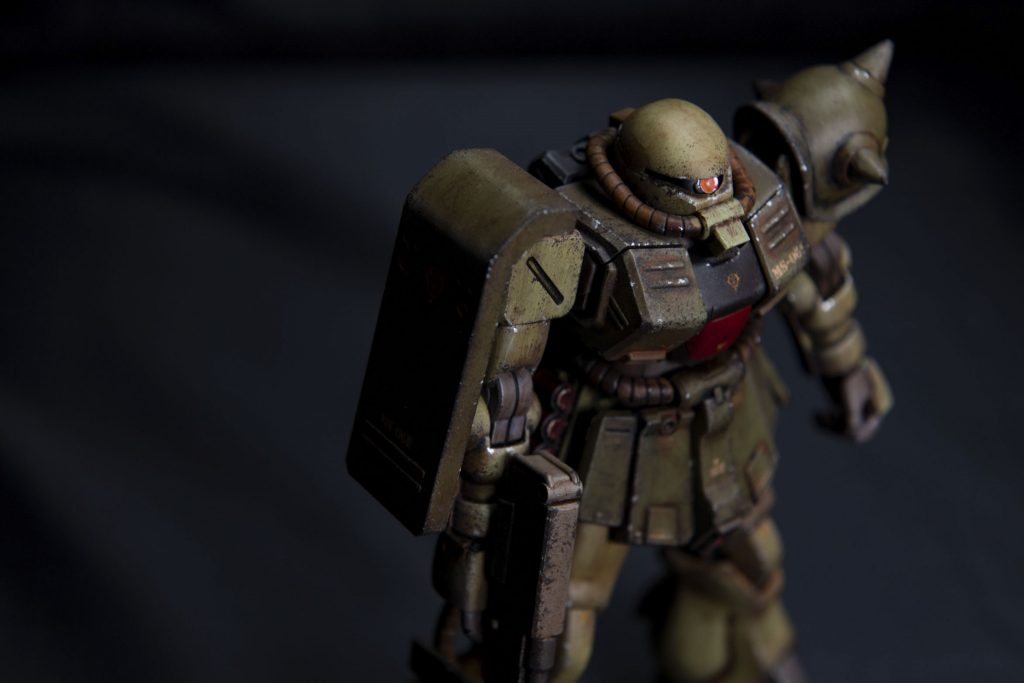 HG ザクⅡ改–4枚目/制作者：ハブヲ