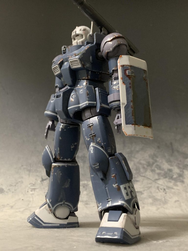 シールドの汚しはこっちの方がよく見ていただけるでしょうか