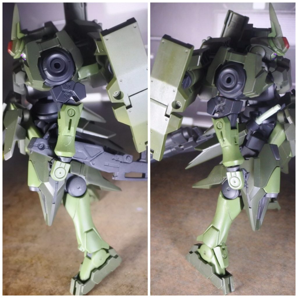 サイド(武器が長すぎて見切れちゃってます💦)