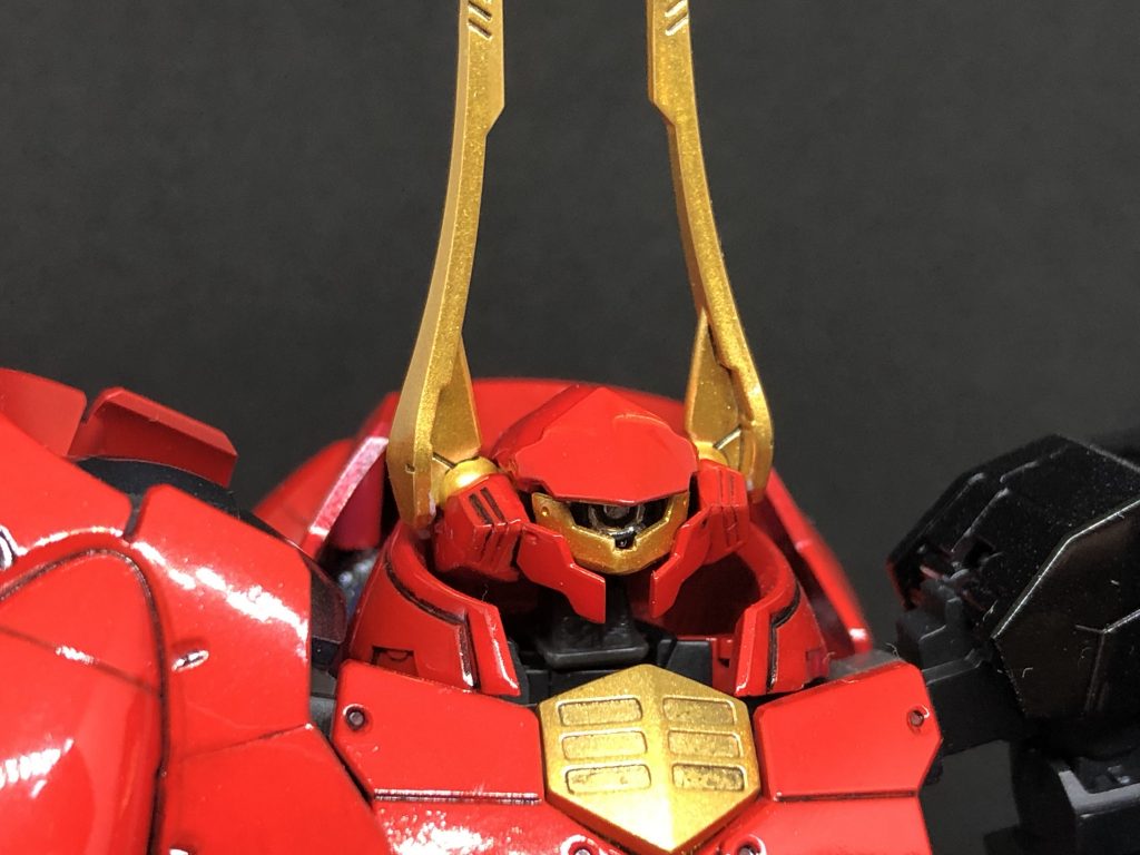 頭部のセンサーはマーカーのシルバーを使って色分けしました。