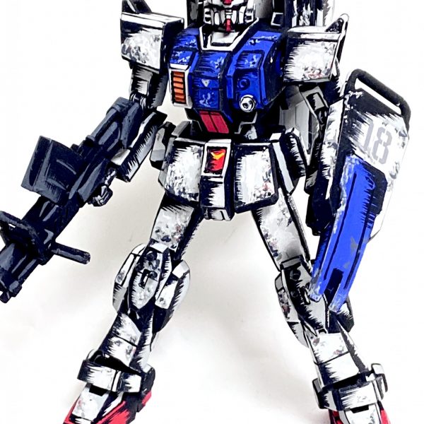 1/144 陸戦型ガンダム アニメイラスト風