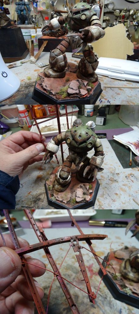 1/144ズゴック改　腐食錆び風–2枚目/制作者：ハンド