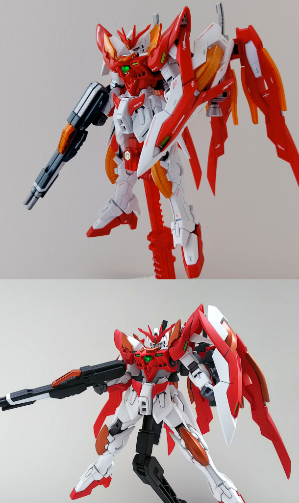 一年ほど前に作ったゼロ炎と比較!
少し成長できたと思います!