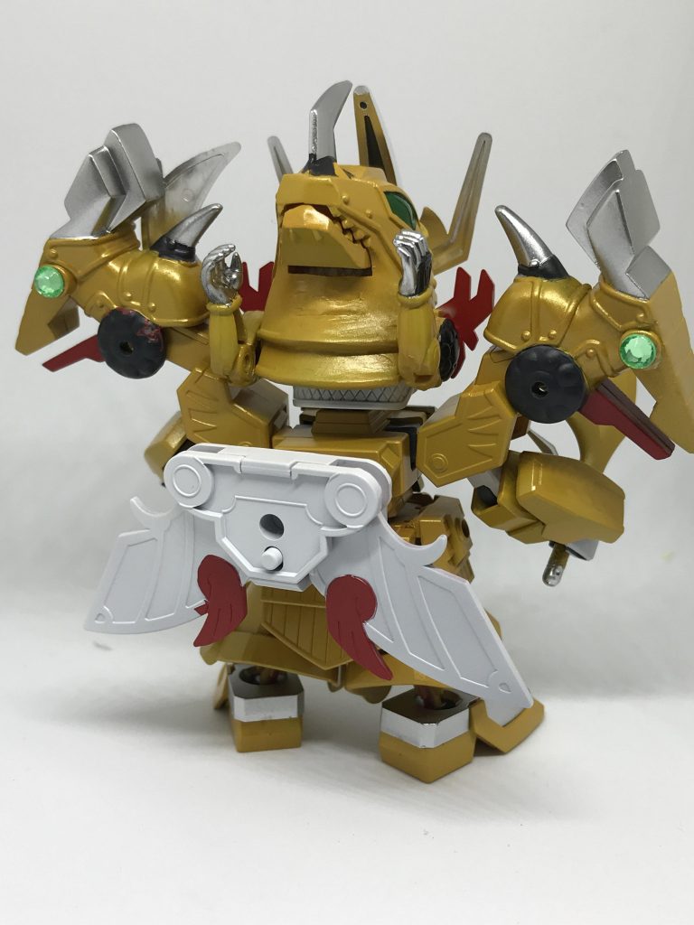 後ろから。ネオジム磁石を使って強度を上げてあります