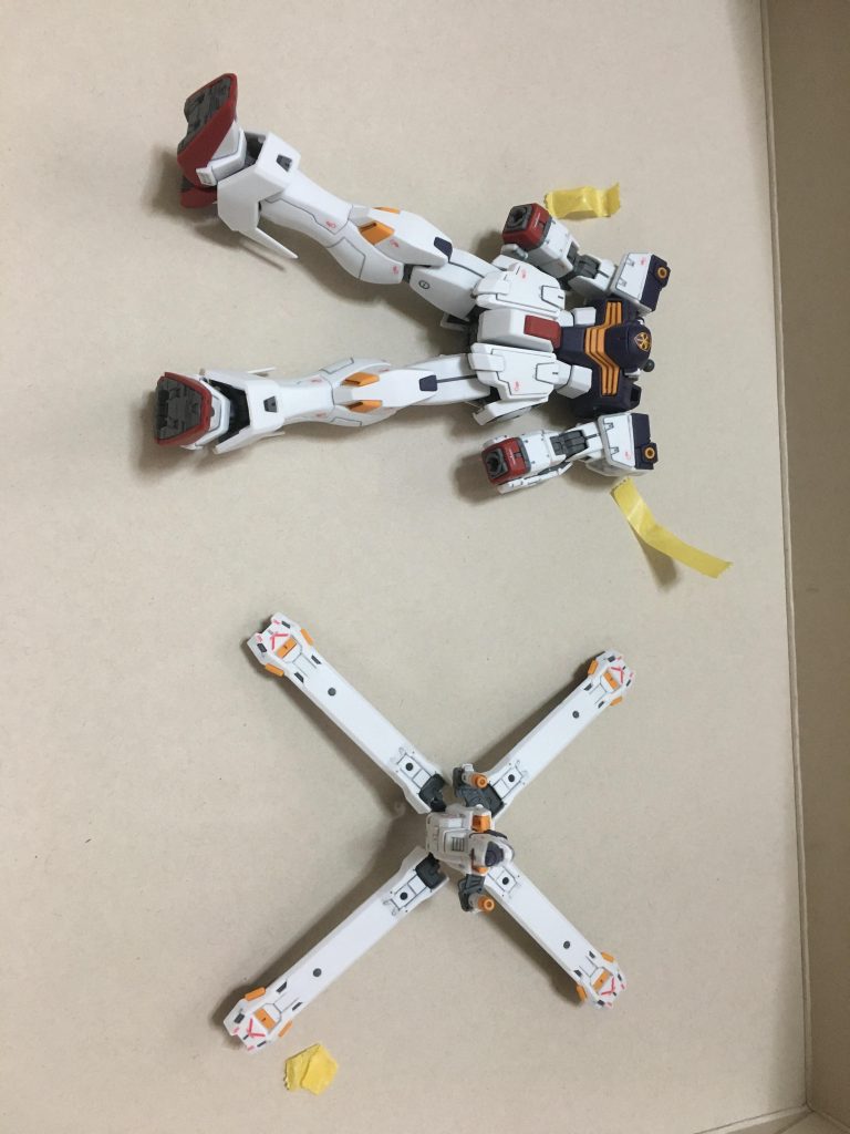 RG クロスボーンガンダムX1–3枚目/制作者：稲葉🔰