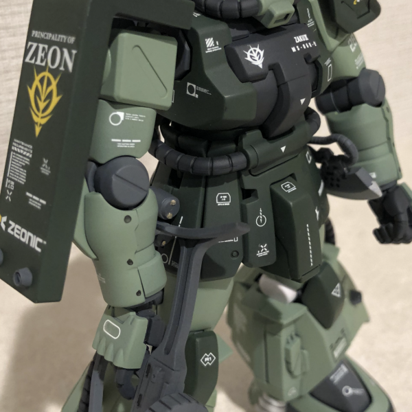 【もりちゃん】 グフ＆高機動型ザクII MA-SHOP 1971 MS-06RP 高機動型ザクIIプロトタイプ(エリオット