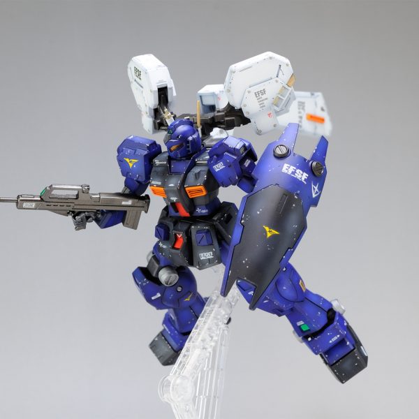 【HGUC】ジムクゥエル　トライブースター装備