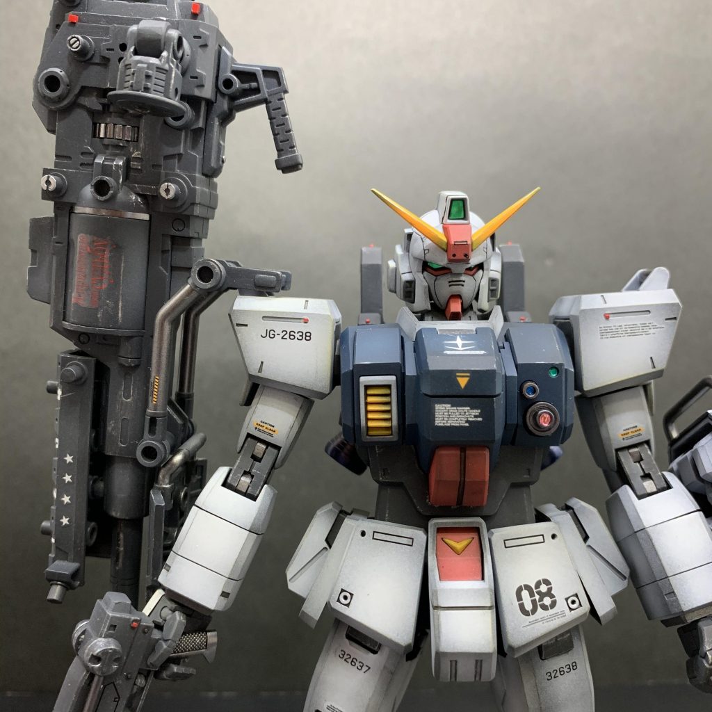 MG陸戦型ガンダム–2枚目/制作者：@31071971S