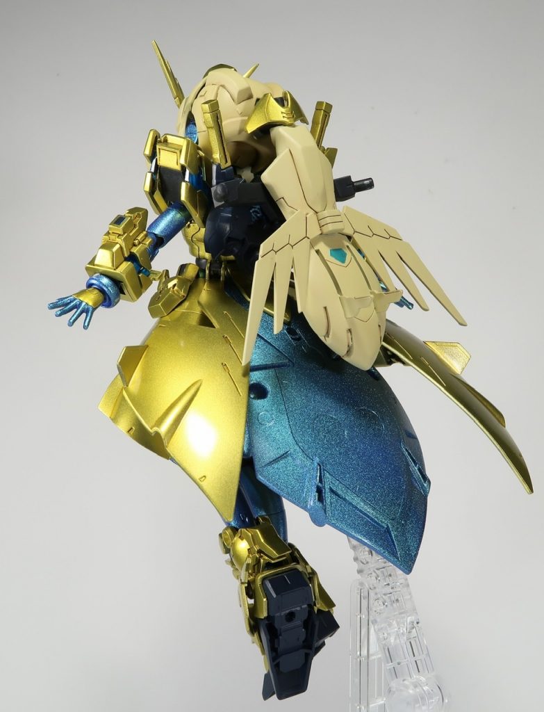 背面スカート展開