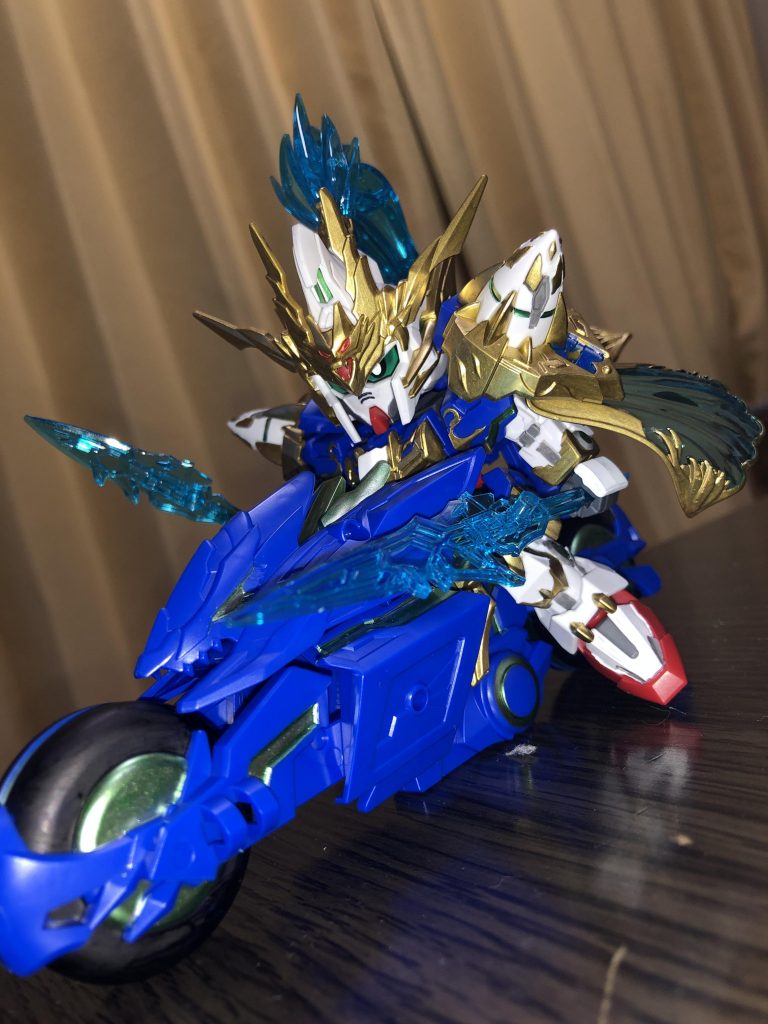 碧竜駆に乗るとこんな感じ、趙雲は騎乗してナンボですよね。