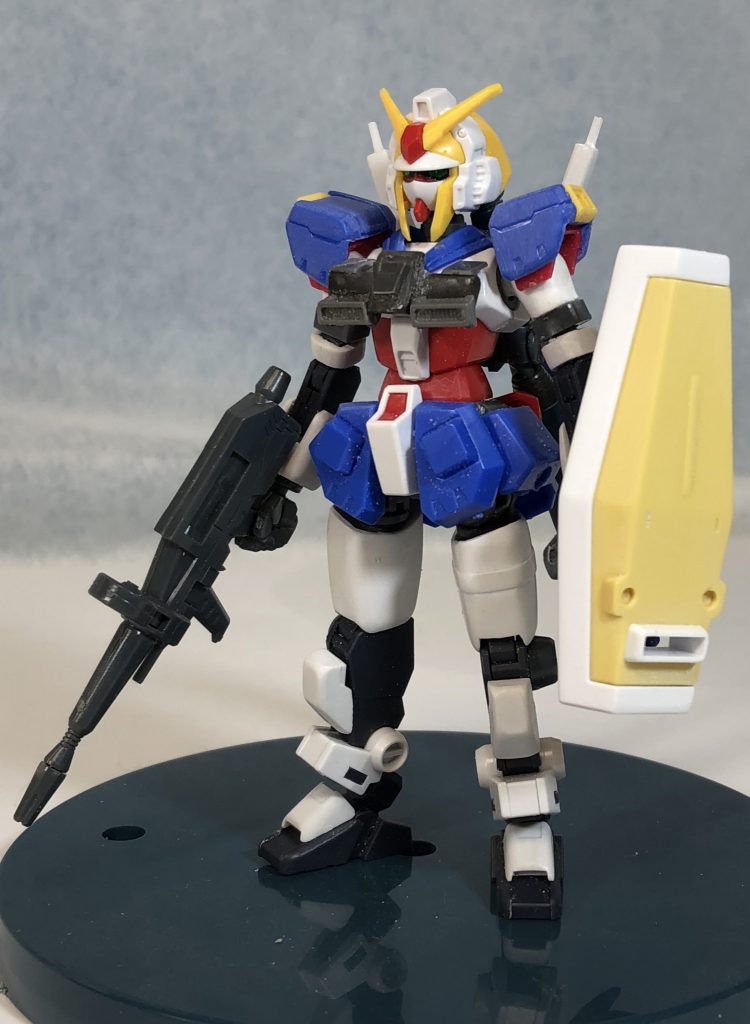 RXアーマー製作中
シールドはスーパーフミナから。ビームライフルはジャンク漁ったらHGUCガンダム
の現物を発見する。