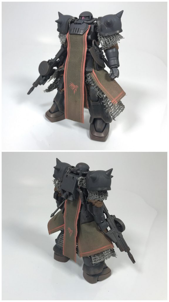 素体の状態。
ここから各部装甲や武装を変更することが可能で、それぞれの操手の好みや使い勝手に合わせて調整される。