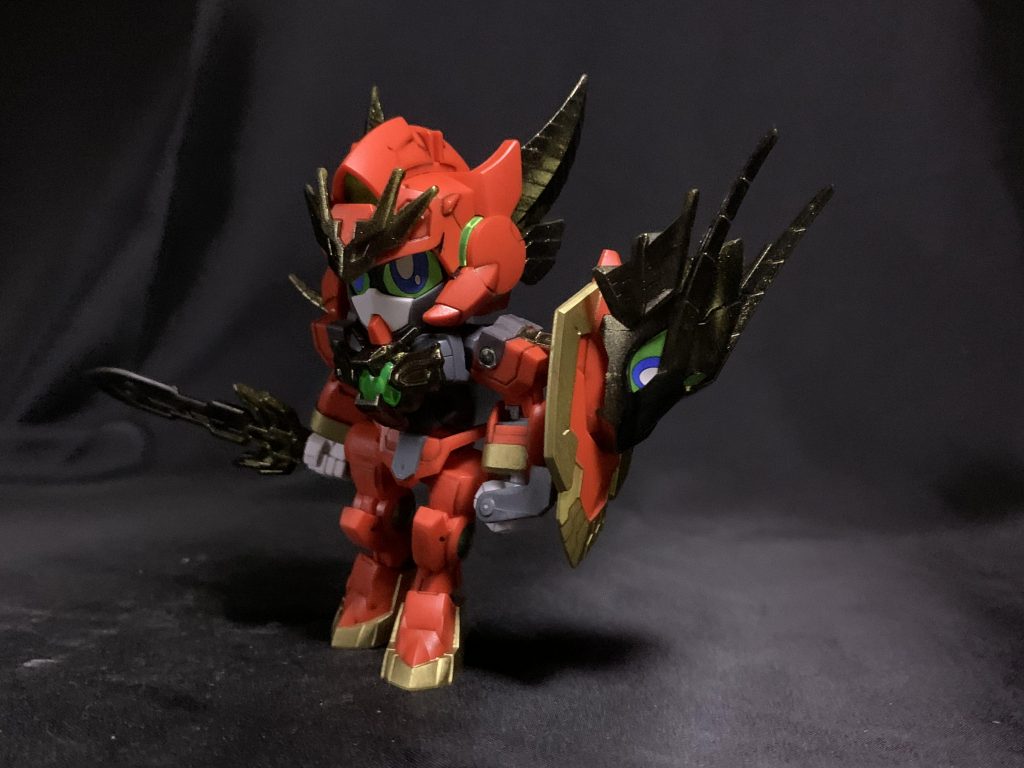 斜めで内股直立