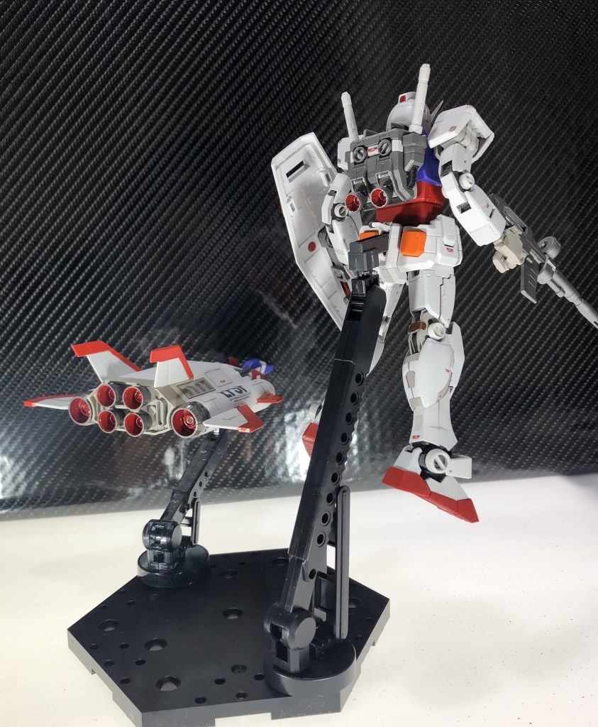 RGガンダム&コアブースター–3枚目/制作者：@benpula