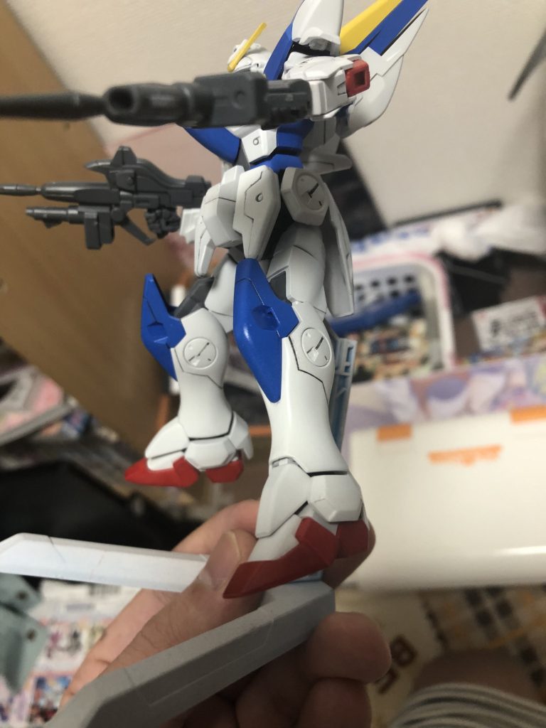 足の合わせ目改修しました
写真じゃ分かりづらいですが、前より断然綺麗になってます