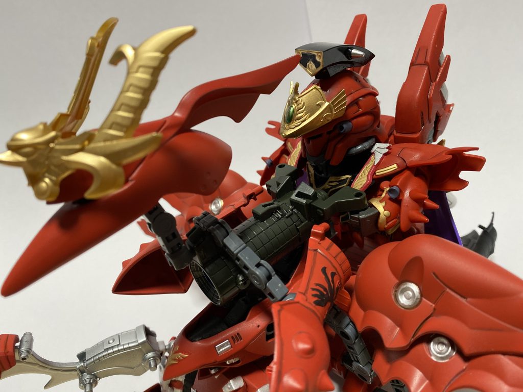 闇将軍の大砲にあった持ち手でちゃんと保持出来ます。