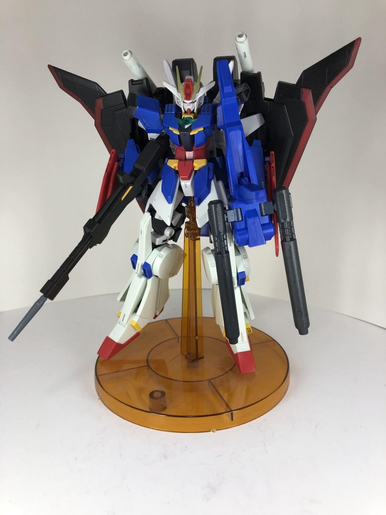 おまけにZとZZのアーマーをミックス。
フルアームドZZZガンダム!