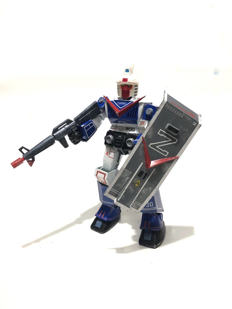 ザ☆アニメージ1/76「バトルスーツ バイソン」–3枚目/制作者:GORO55