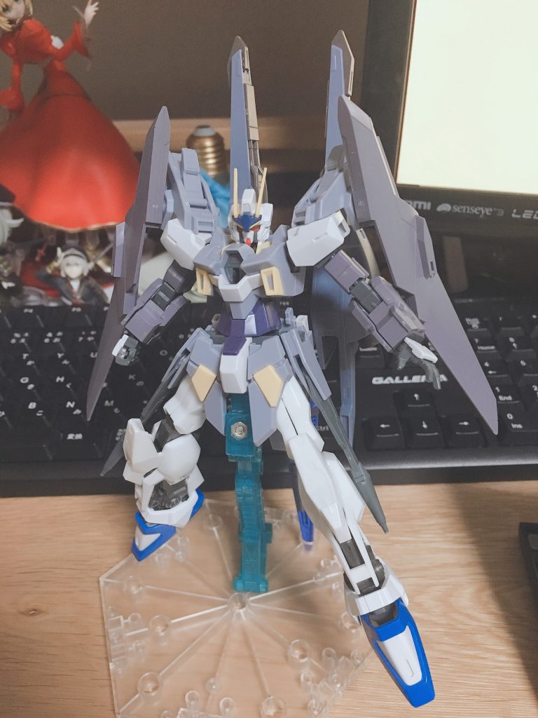 塗装前。このままでも個人的に好きなので余裕があればもう1機作りたいなぁ