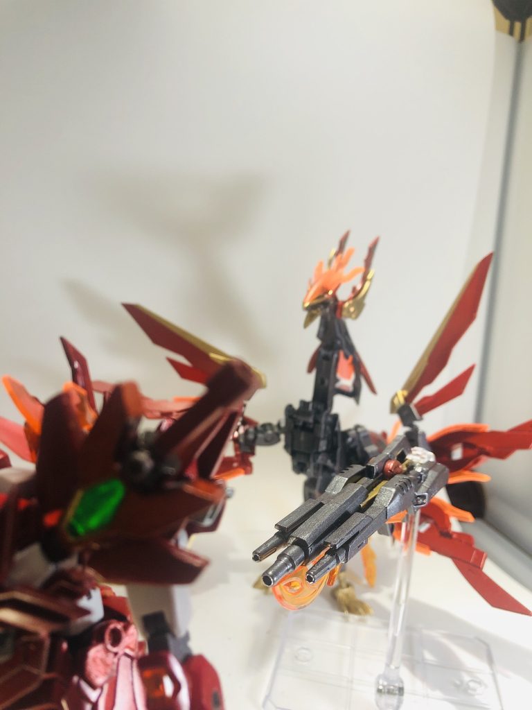 武器をパージ&転送!(投げつけるとも言う)
**ヴァーミリオン、新しい武器よ!**