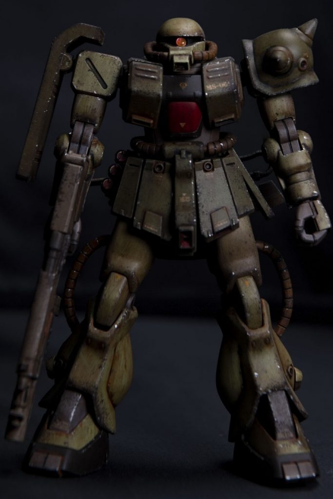 HG ザクⅡ改–5枚目/制作者：ハブヲ