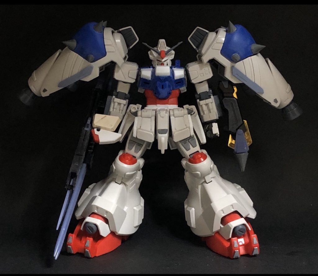 素の出来が良く、貼りものによるディテール追加に不慣れなこともあってか、完成までいけるのか不安でした。
ベストと妥協が混在してはいるものの、とても好みの機体に仕上がり満足です。

見ていただき、ありがとうございました。