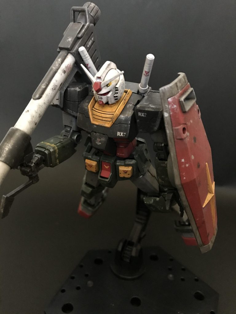 バズーカーの色を白黒にしました。