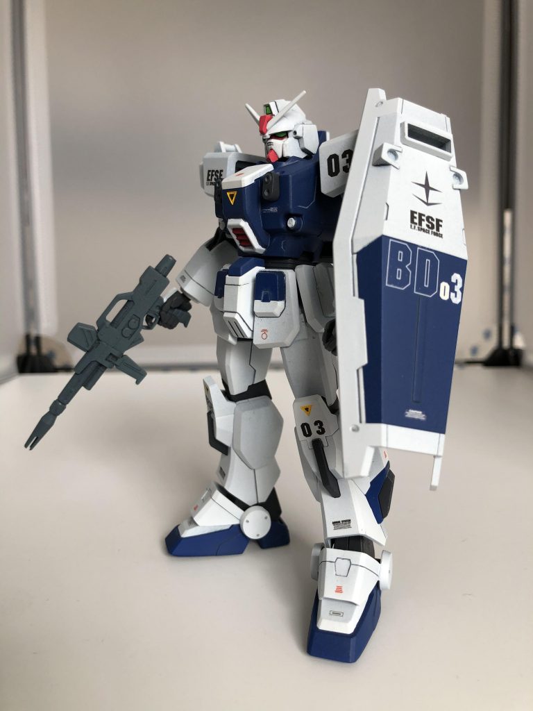 側面
シールドのデカールはちょっとこだわりました。