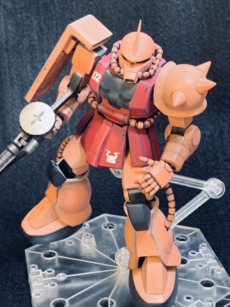 HGUCシャア専用ザク！–3枚目/制作者：@shinji