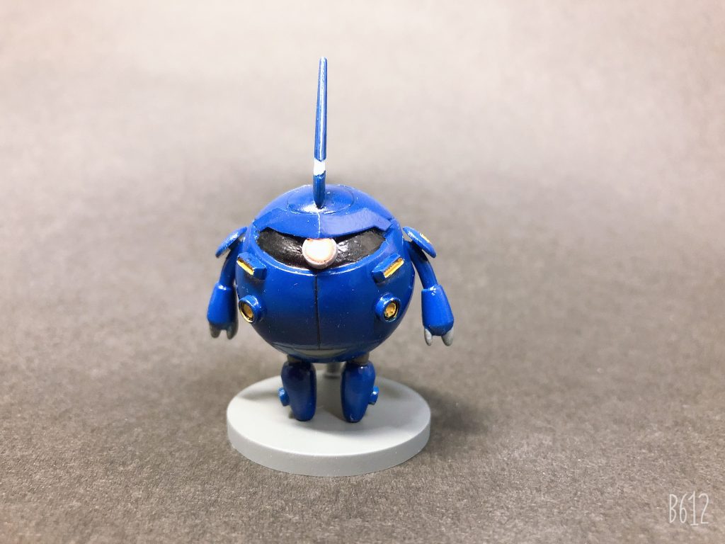 正面、所々ケンプファーっぽいパーツをつけてそれらしく仕上げました。