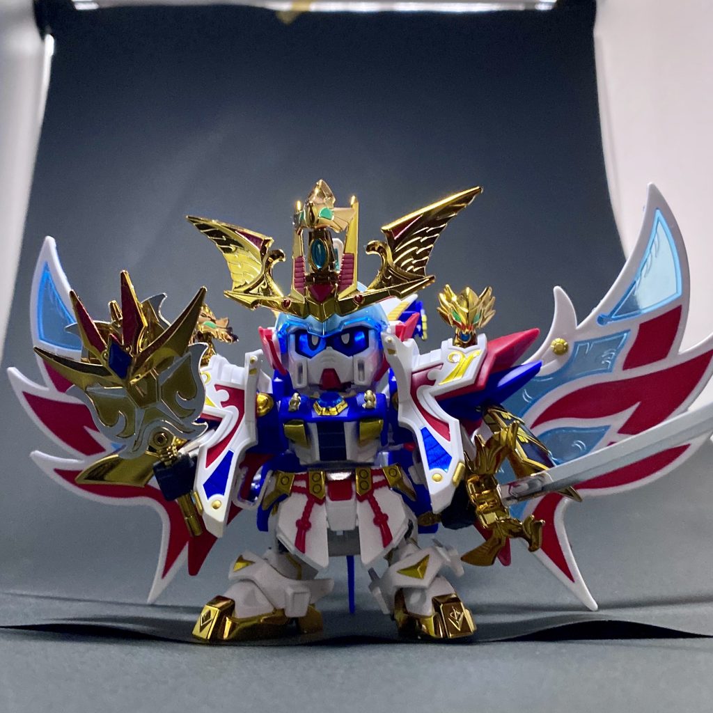 部分塗装はエルドランゴールドをメインにちょこちょこと塗ってみました