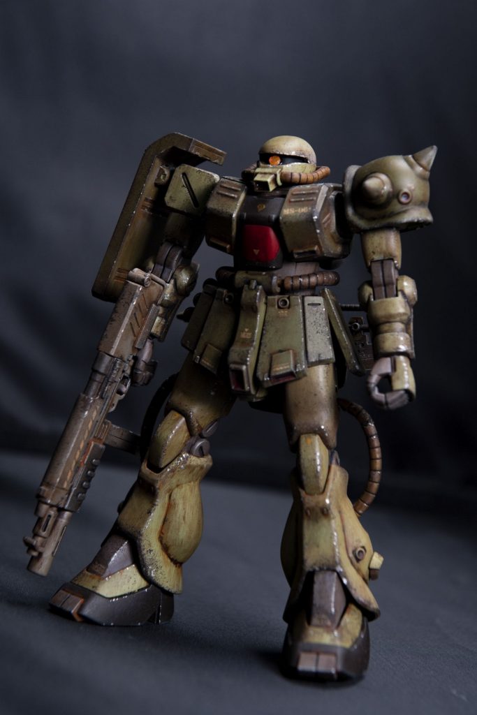 HG ザクⅡ改–2枚目/制作者：ハブヲ