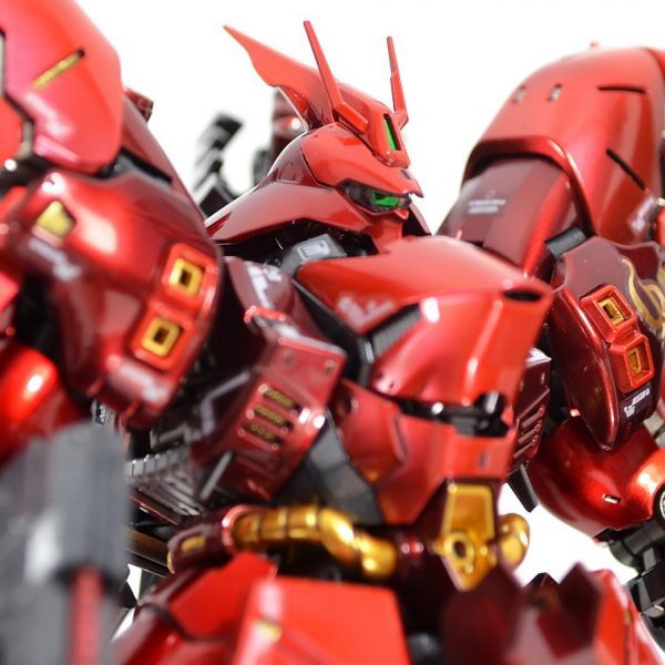 RGサザビー メタリック塗装｜アインさんのガンプラ作品｜GUNSTA（ガンスタ）