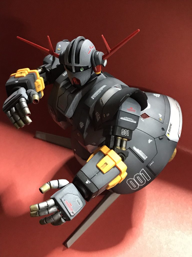 HGサイズとはいえ、やはり大きめなキットなので作り易かったですね。