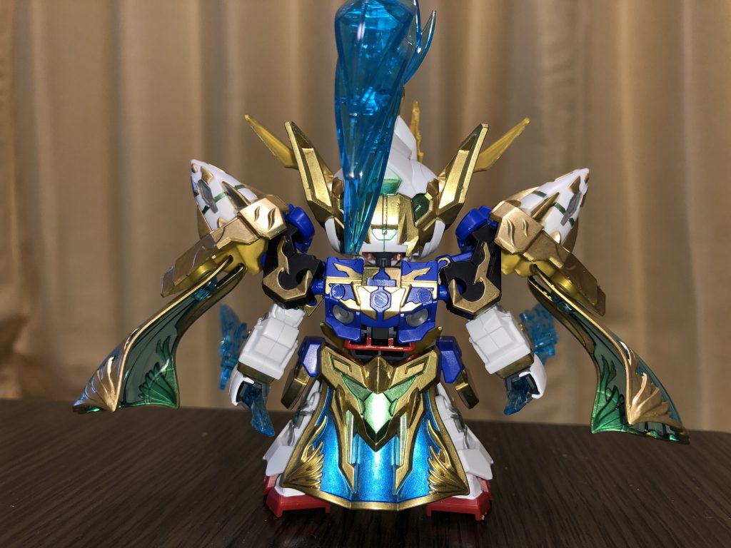 背面、メタブルーの発色が良い感じ