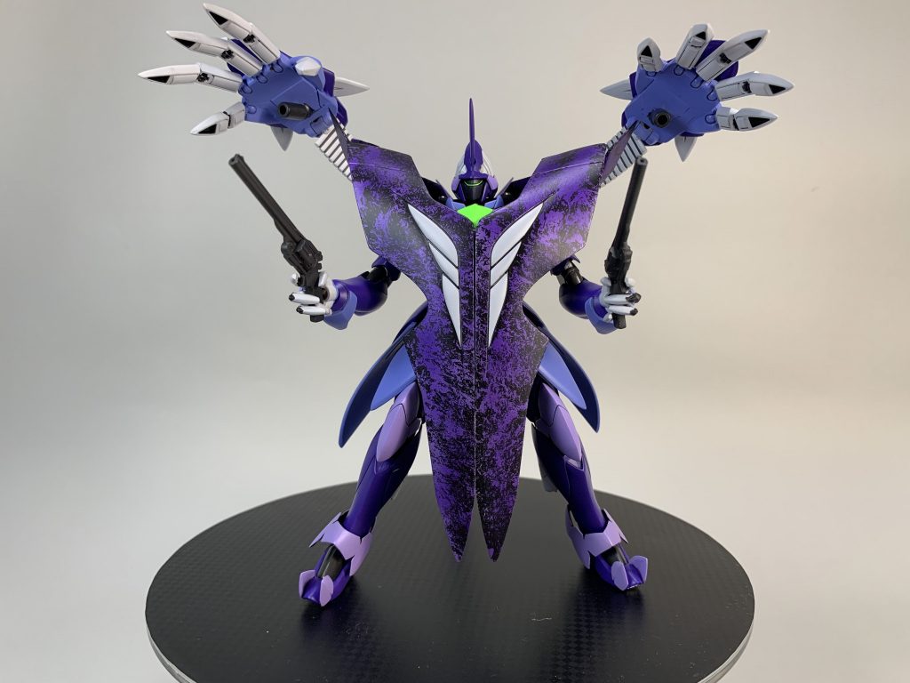 フィストジエンドはヴェイガンMSの掌風に改造。