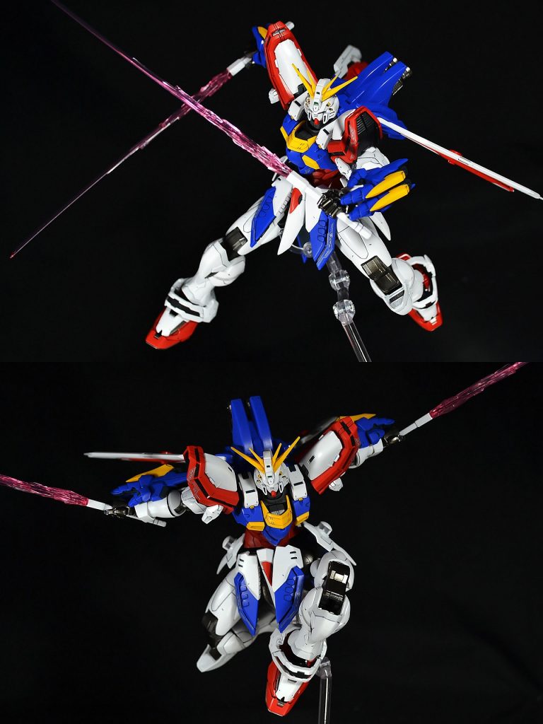 ハイレゾリューションモデル　ゴッドガンダム–9枚目/制作者：アイン