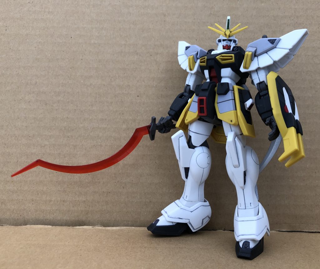 ヒートショーテルの先端は削って少し尖らせています。背負ってる方のもやってます。