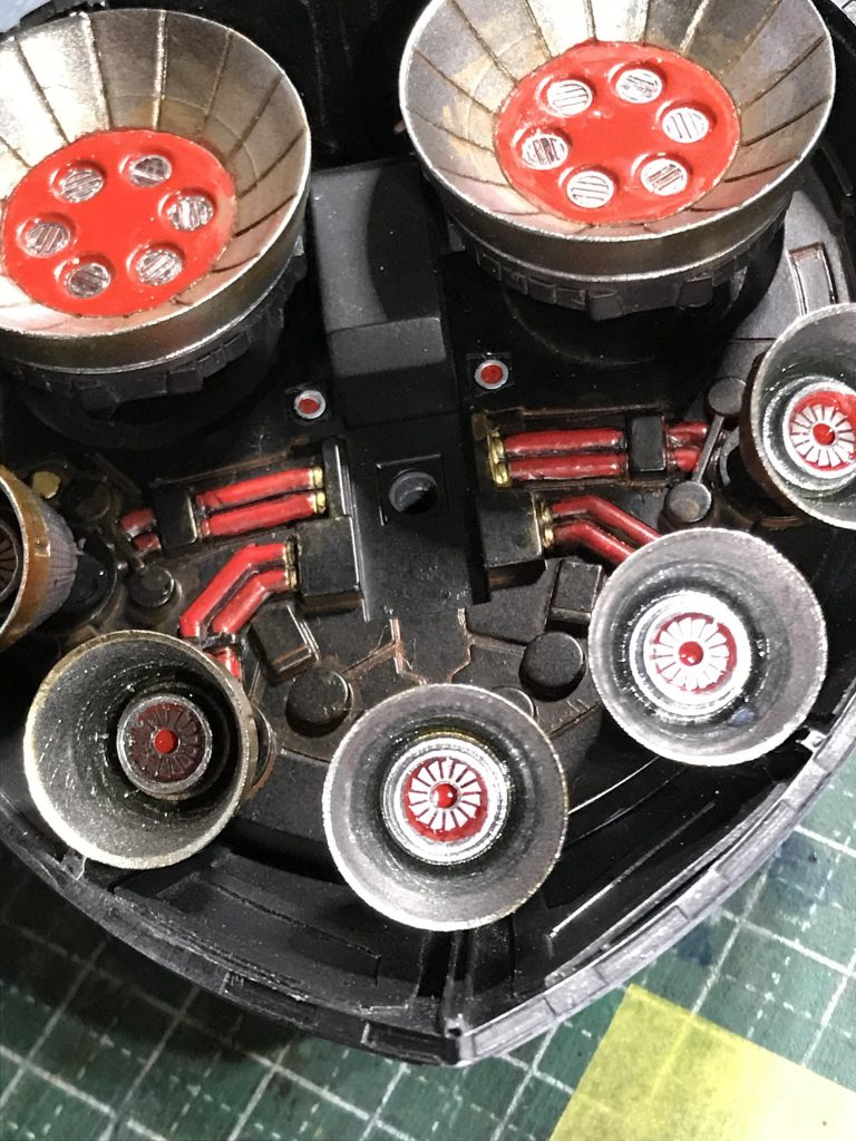 チョコチョコとアフターパーツを使ったり。