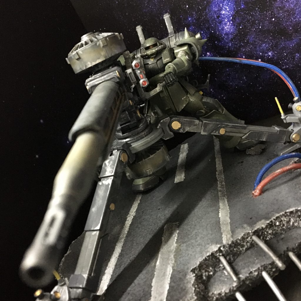 このコロニーの残骸も再現をしたかったので形になって本当に良かったです😊