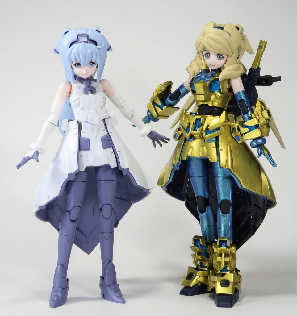 リタの設定画が13〜14歳頃のものなので、頭身的にもサラのキットと合ってるかと思います。