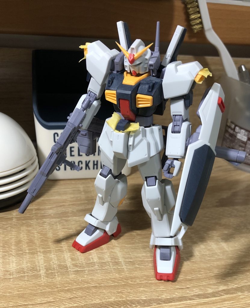 仮組の状態です。