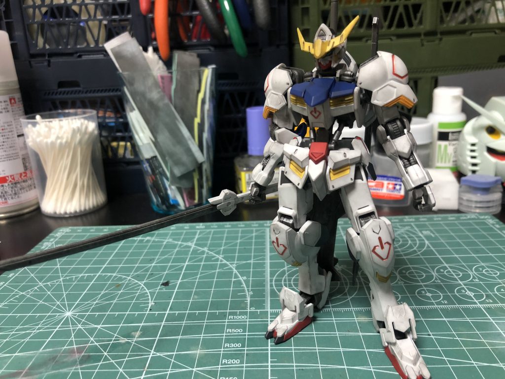 もうちょい強めに汚しとけば良かったかなぁと。