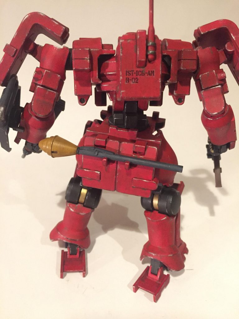 HGティエレン筆塗り塗装–5枚目/制作者：ツナ侍