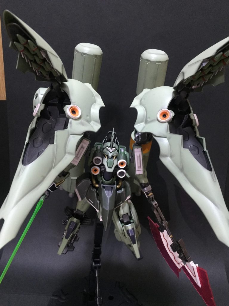 ビームジャベリンも缶スプレーじゃグラデーションできませんでした。