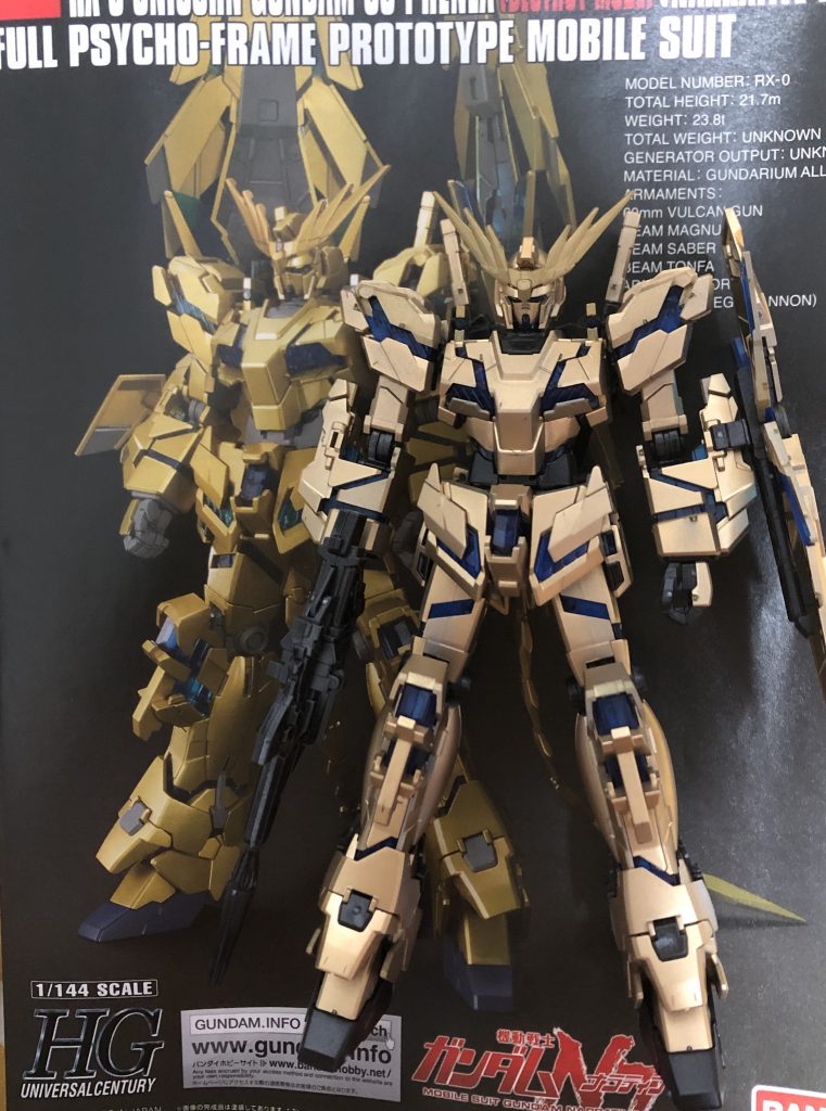 地味に筋彫りしてあります！案外この時のフェネクスも好きだったり！