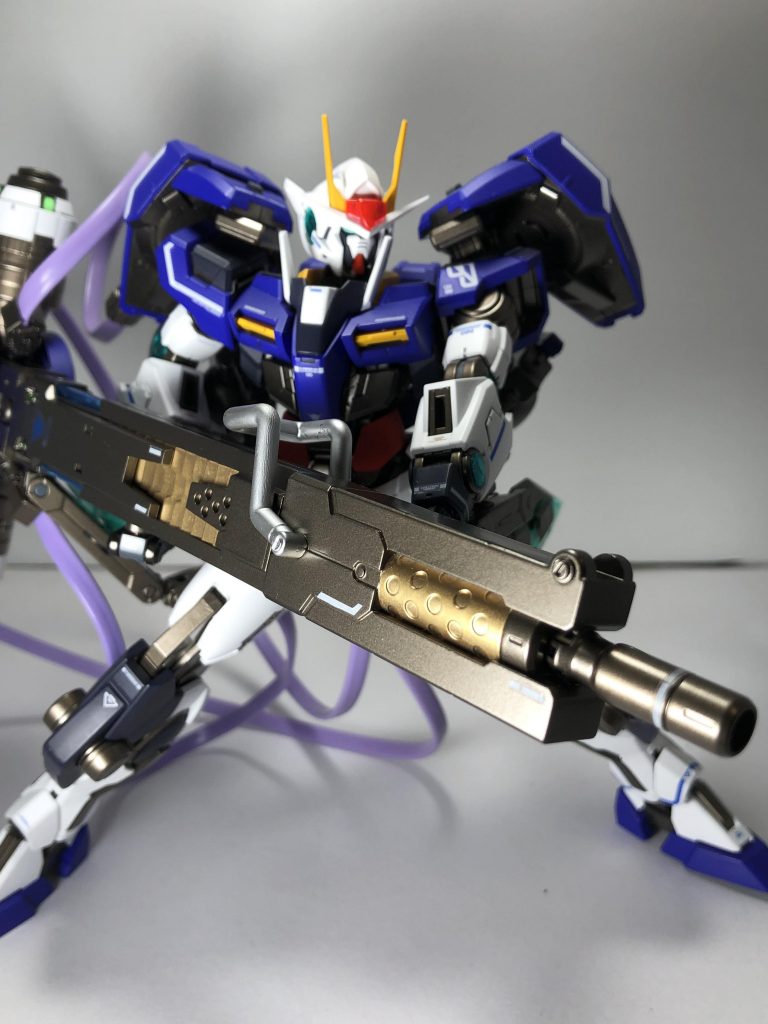 発射形態。ちょっと取り回しがしづらい笑
もう少しカッコよく構えられるよていだったんですが笑笑